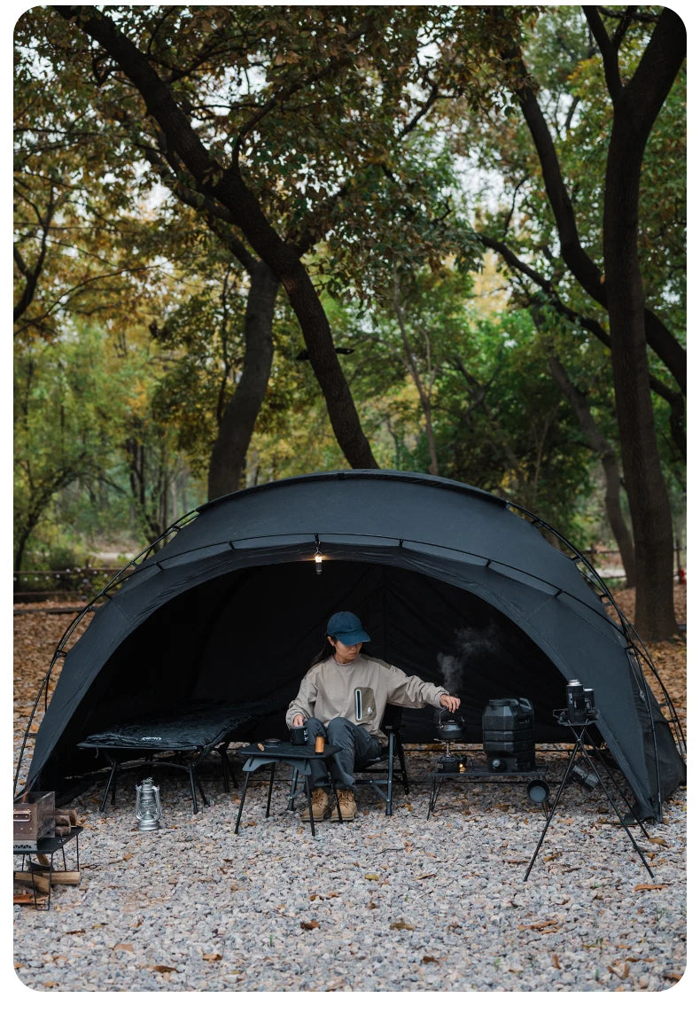 ShineTrip 05 Series Ultralight Dual Purpose Table Outdoor Camping Portable Table Folding Abs Desktop and Aluminum Stand