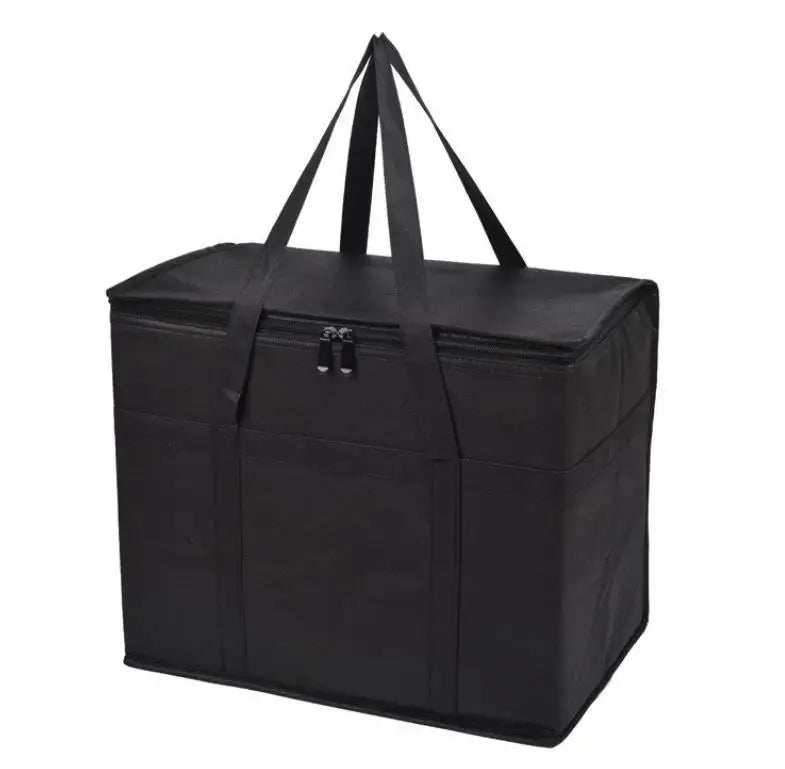 40l Insulated And Refrigerated Bag, Large Capacity Portable Lunch Bag, Zipper Picnic Camping Tin Foil Food Ba