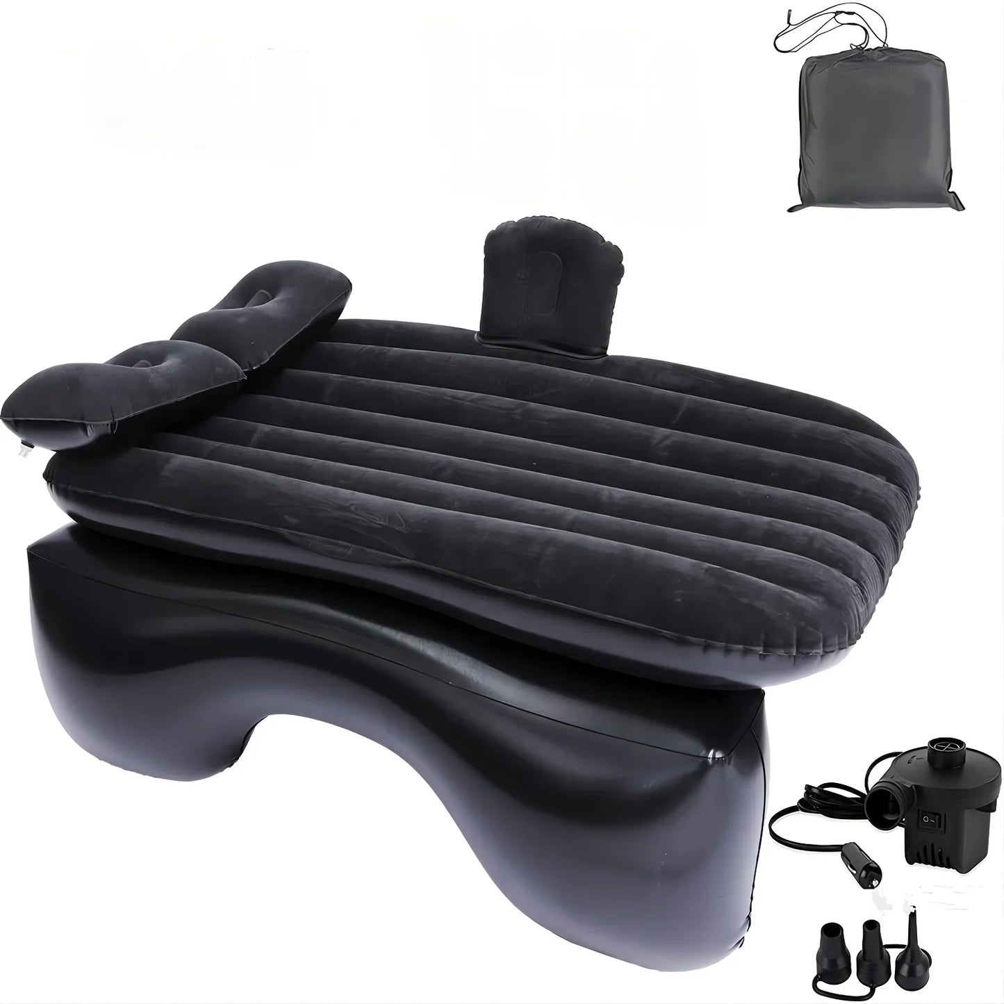 Thickened Car Air Mattress Back Seat Bed - Luxurious Inflatable Design for Ultimate Comfort, Portable and Lightweight