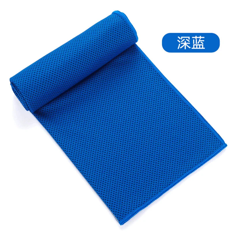 Microfiber Towel Quick-Dry Summer Thin Travel Breathable Beach Towel Outdoor Sports Running Gym Yoga Camping Cooling Scarf