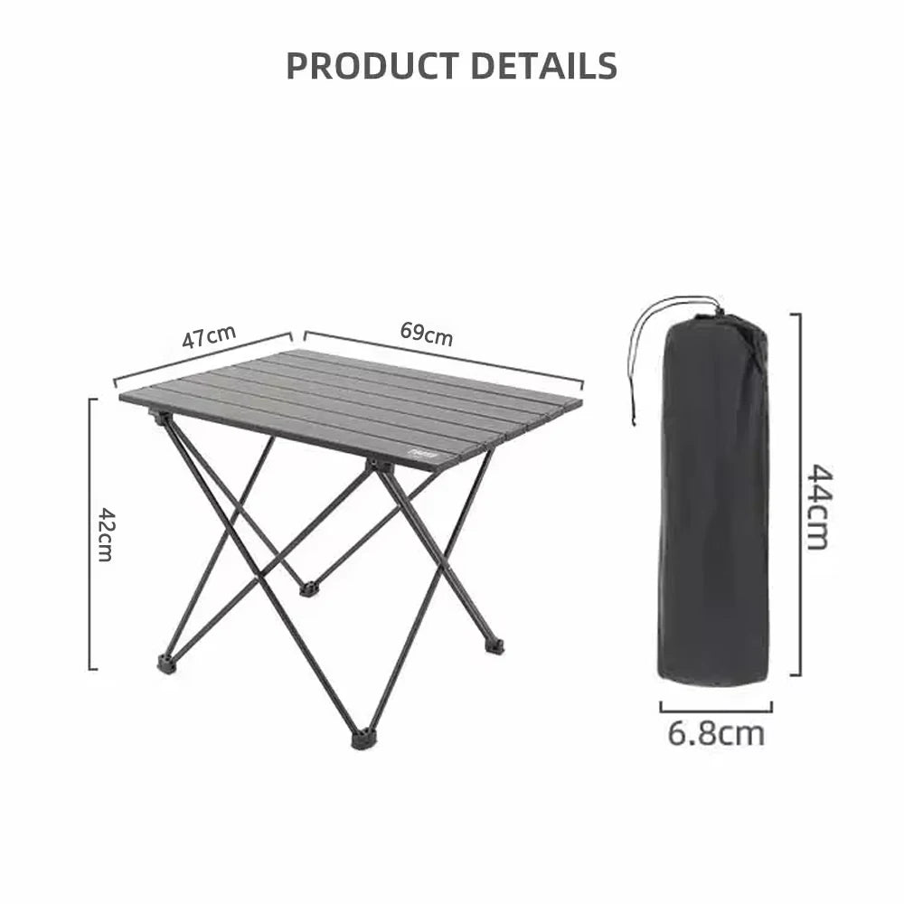 TARKA Foldable Camping Tables Tourist Bbq Picnic Fodling Tables Yard Balcony Garden Portable Aluminum Alloy Tables Camp Supples