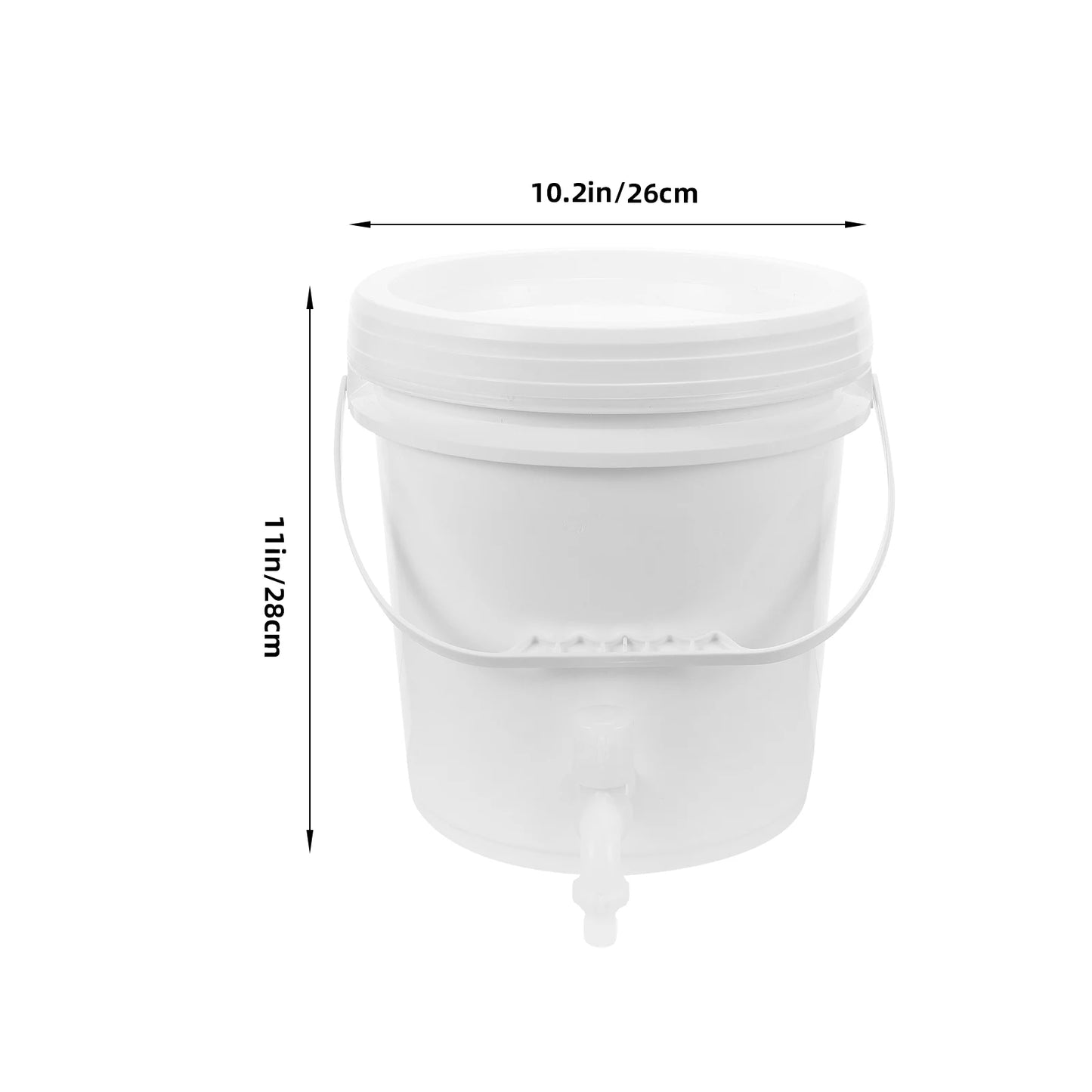10L Water Container Storage Tank Camping Jug With Tap Portable Containers Outdoor Plastic Water Storage Bucket With Spigot