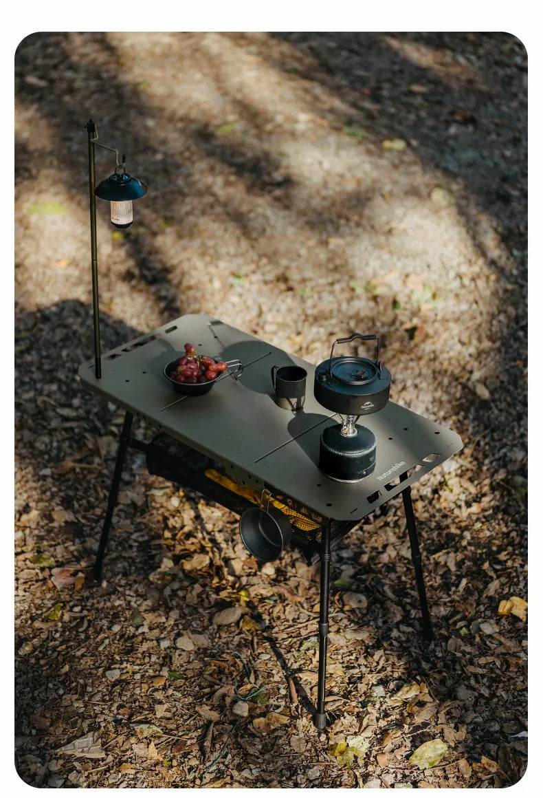 Naturehike Outdoor Igt Table Multifunctional Camping Tactical Table Adjustable Height Picnic Portable Folding Lightweight Table