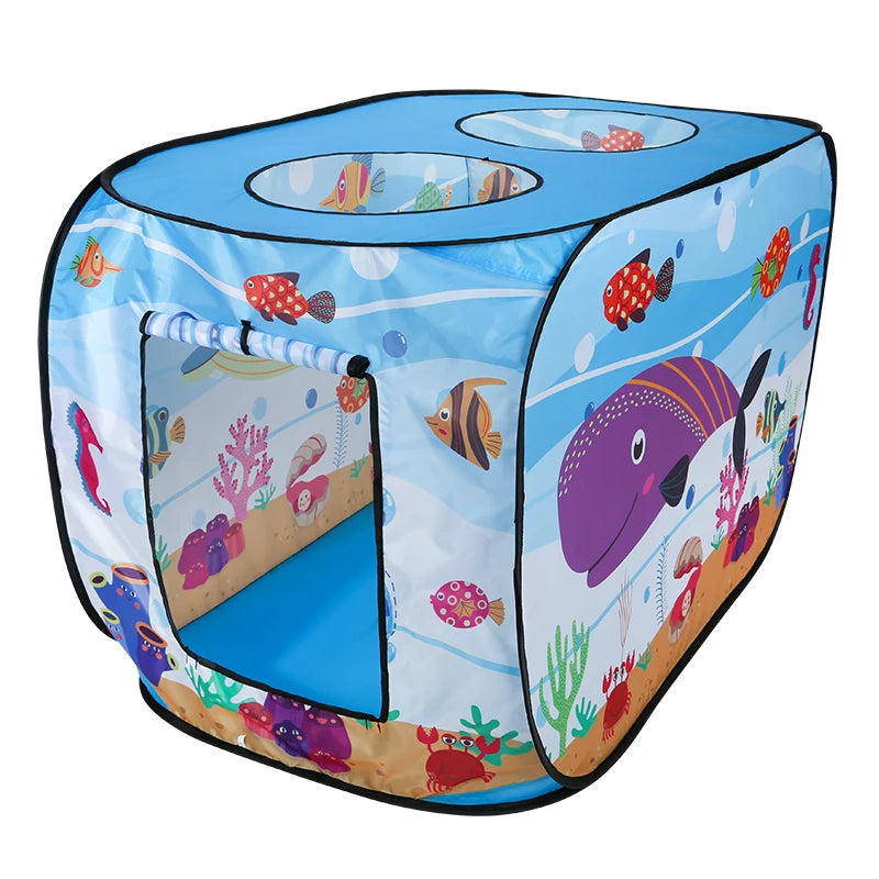 Children's Tent Game House Indoor and Outdoor No Installation Kindergarten Foldable Family Toy House