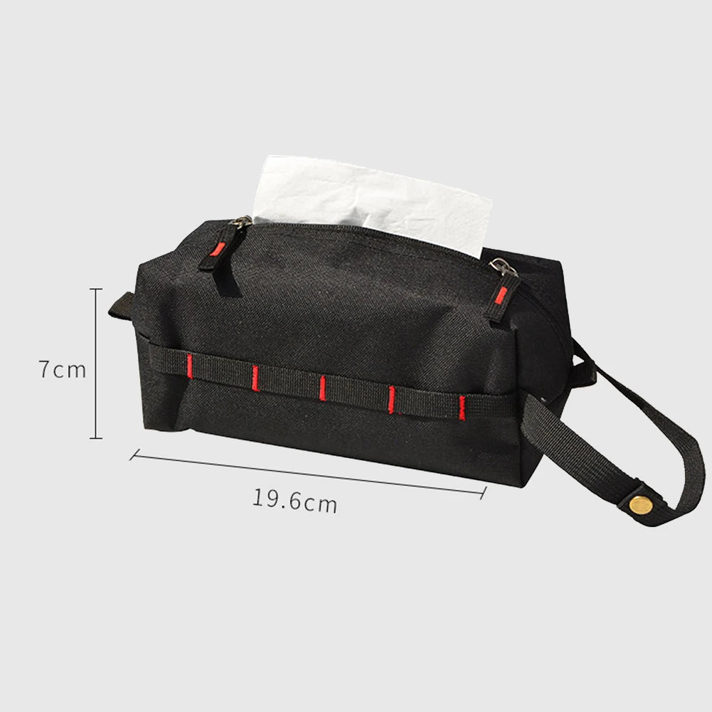 Camping Toilet Paper Holder Bag Camping Tent Folding Toilet Paper Hanging Holder Roll Case Storage Box Bag Outdoor Camping Tools