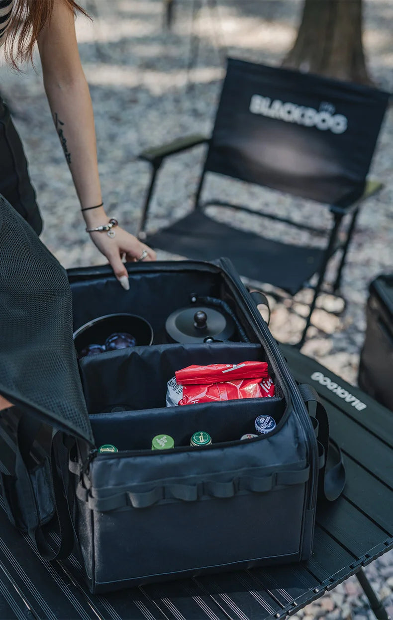 Naturehike-Blackdog 30L Outdoor Camping Equipment Storage Box Outdoor Spring Outdoor Sundries Bag Large Capacity Storage Bag