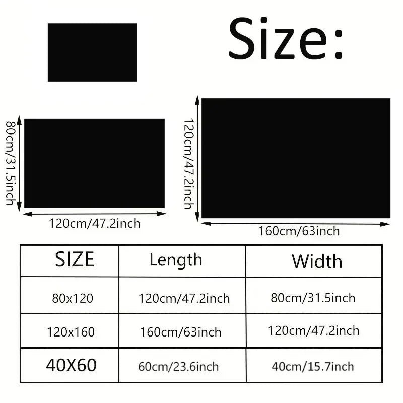 Foldable Outdoor Rug, Bohemian Style Beach Mat Waterproof Reversible Patio Carpet for Balcony Camping Picnic Spring Home Decor