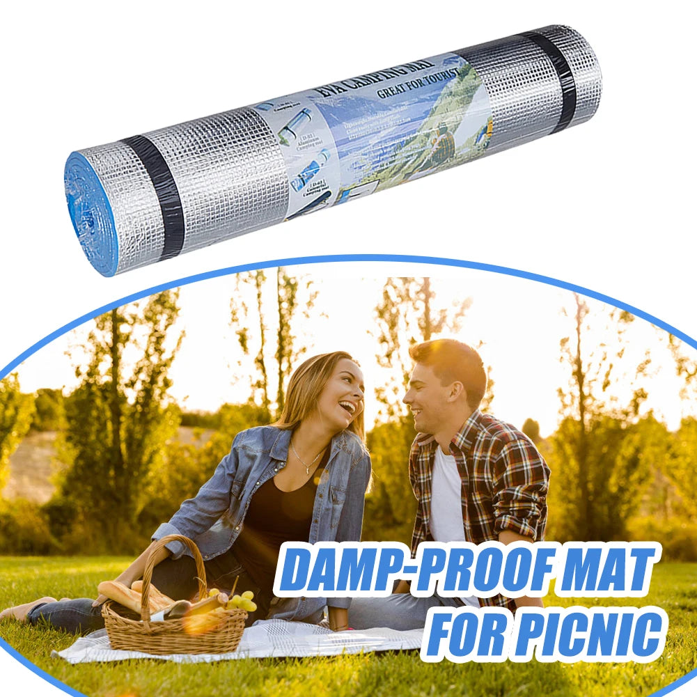 Portable Camping Mat Waterproof Tablecloth Tourist Mat Moistureproof Thickened Foldable Mattress Picnic Blanket Sleeping Pad