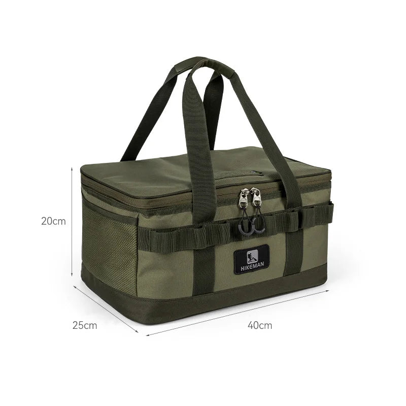Camping Storage Bag Picnic Basket Gas Stove Gas Canister Pot Storage Bag Outdoor Tool Storage Travel Bags Camping Supplies