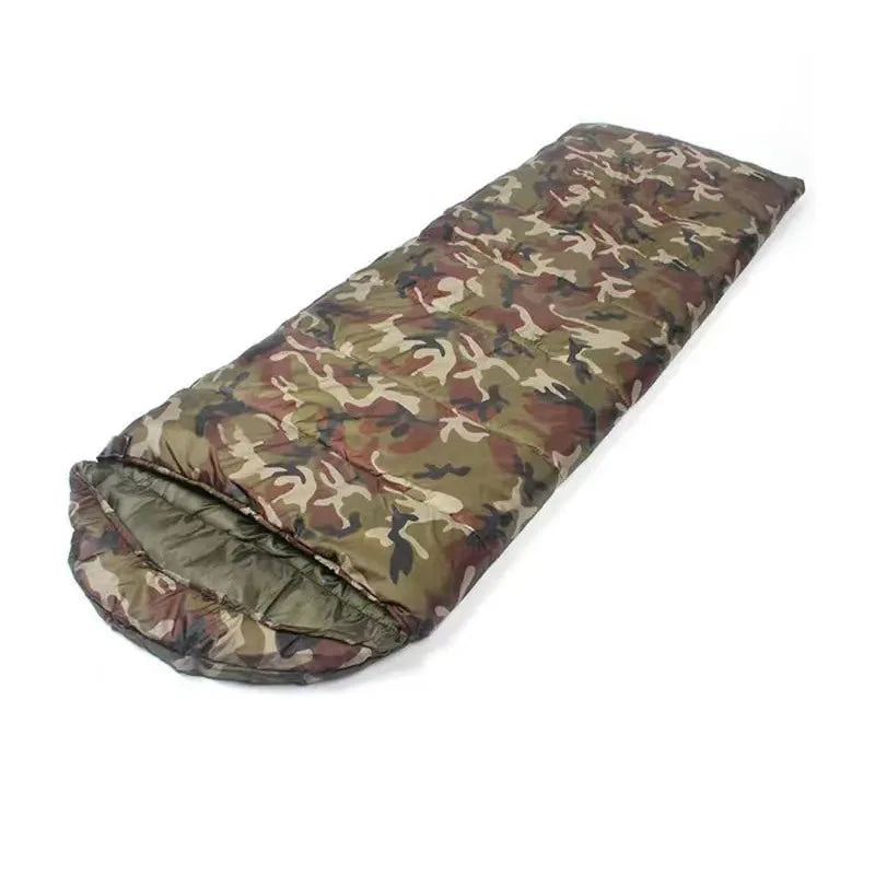 Camping Envelope Sleeping Bag Winter Outdoor Camping Adult Sleeping Bag Travel Mountaineering Dirty Sleeping Bag Portable