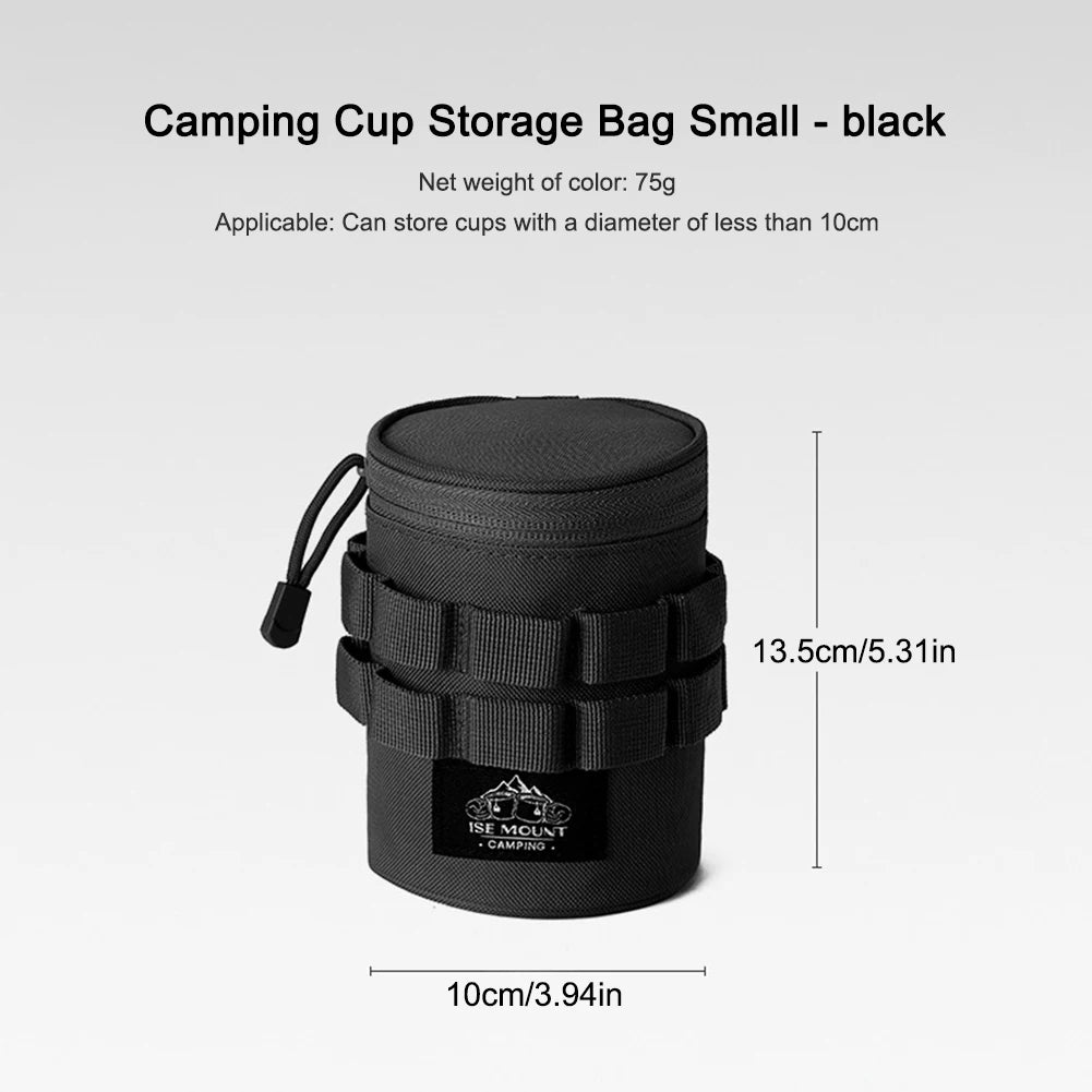 Outdoor Camping Bag Portable Sundries Storage Bag Lightweight Camping Accessory Bag with Hanging Holes Camping Accessories