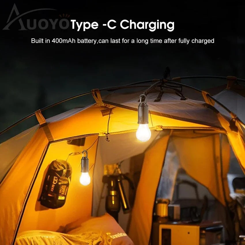 New solar powered charging camping lamp, atmosphere lamp, multifunctional handheld tungsten filament lamp, outdoor retro camping