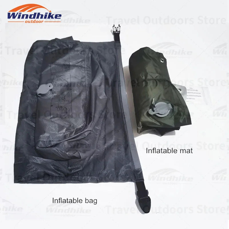 Windhike Inflatable Mattress Camping Outdoor Sleeping Pad Ultra Light Inflatable Cushion Portable For Travel Hiking Mat R3.5