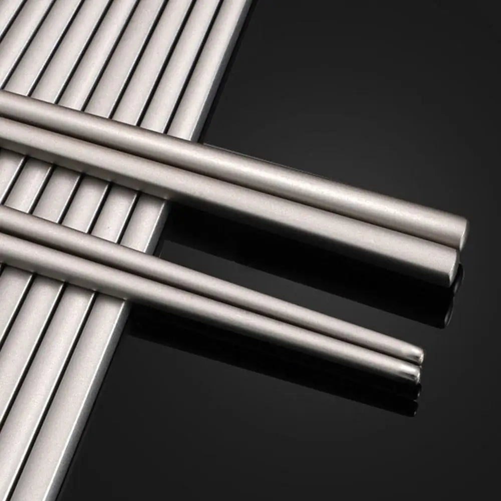 New Portable Titanium Spoon Long Handle Environmental Outdoor Camping Fork Outdoor Picnic Accessories Outdoor Tool