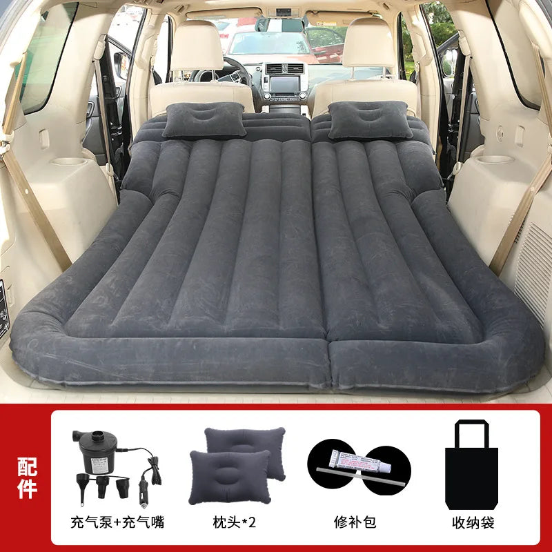Inflatable car mattress  Inflatable Car Multifunctional Car inflatable bed car accessories inflatable bed travel goods