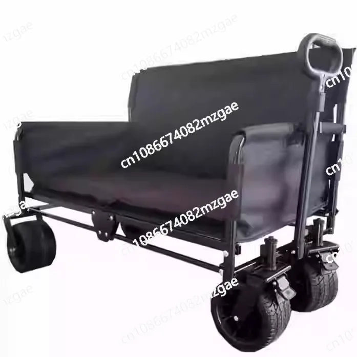 Camper multi-functional sofa seat reclining outdoor camping equipment trolley camping sofa