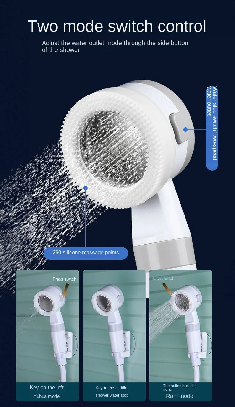 Outdoor camping dormitory bath bath artifact household rental electric portable self-priming shower charging water pump shower