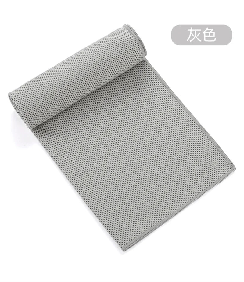 Microfiber Towel Quick-Dry Summer Thin Travel Breathable Beach Towel Outdoor Sports Running Gym Yoga Camping Cooling Scarf