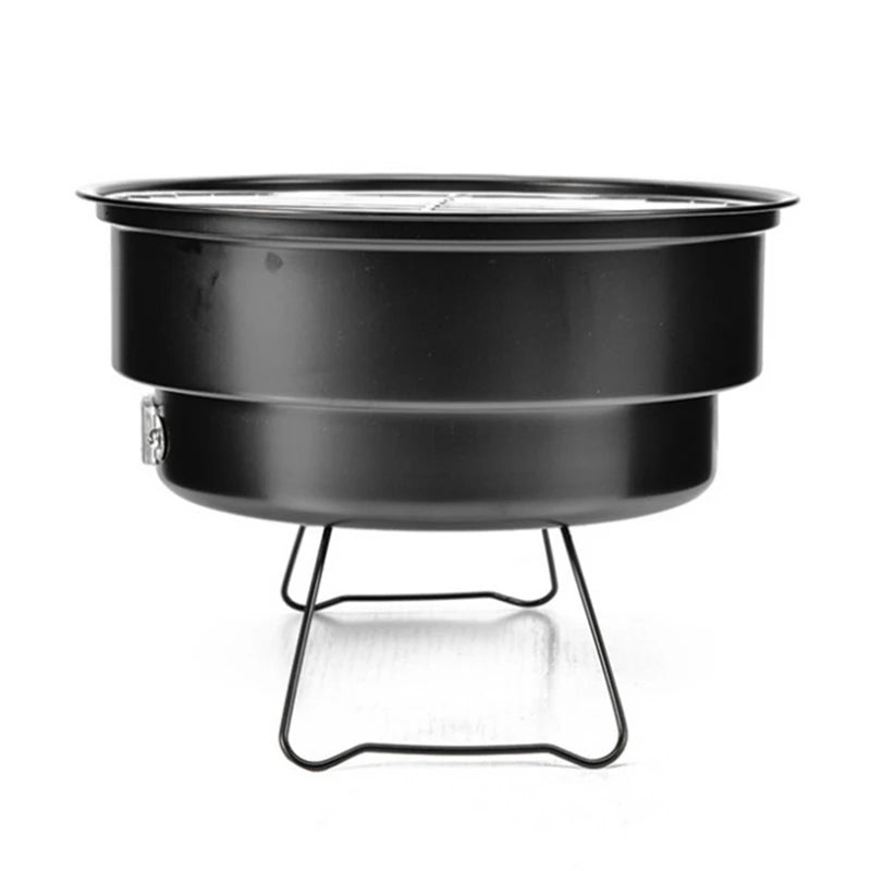 Charcoal Barbecue Grill, Household BBQ Grill,Adjustable Fire, Camping Grill Stove, Tabletop Smoker Grill for Outdoor räucherofen