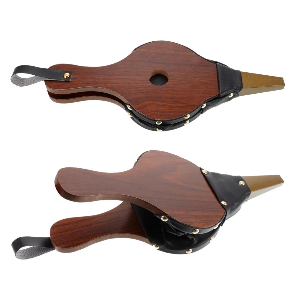 Manual Wooden Air Blower Outdoor Barbecue Tools Wood Fireplace Bellows Blast Blower Portable Camping Gear For Ourdoor Picnic