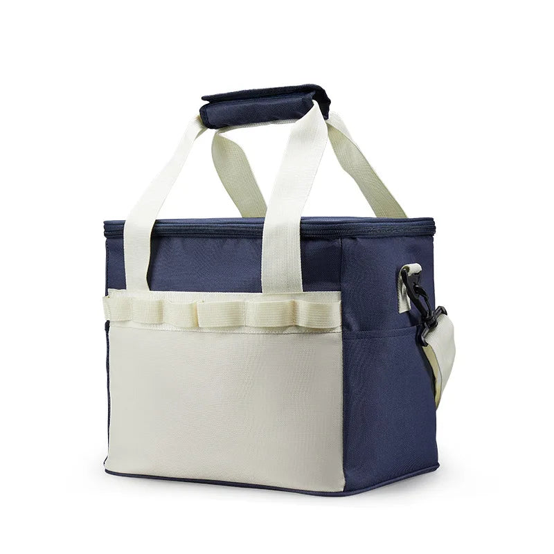 Camping insulation, large capacity picnic, portable outdoor, waterproof, cold insulation, freshness preservation