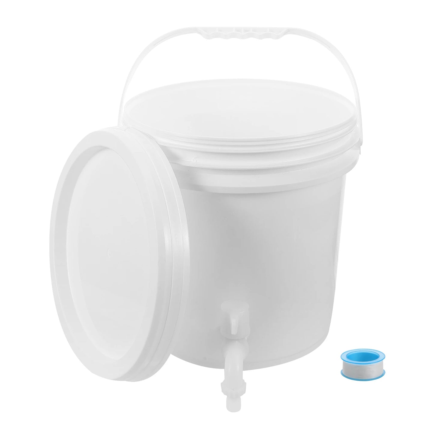 10L Water Container Storage Tank Camping Jug With Tap Portable Containers Outdoor Plastic Water Storage Bucket With Spigot