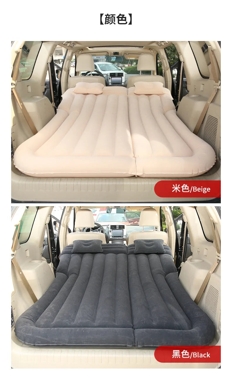 Inflatable car mattress  Inflatable Car Multifunctional Car inflatable bed car accessories inflatable bed travel goods