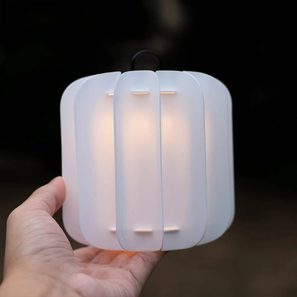 For GZ Pumpkin Shape Lampshade Ultralight Camping Light Lampshade Waterproof Camping Lamp Cover Camping Light Accessories