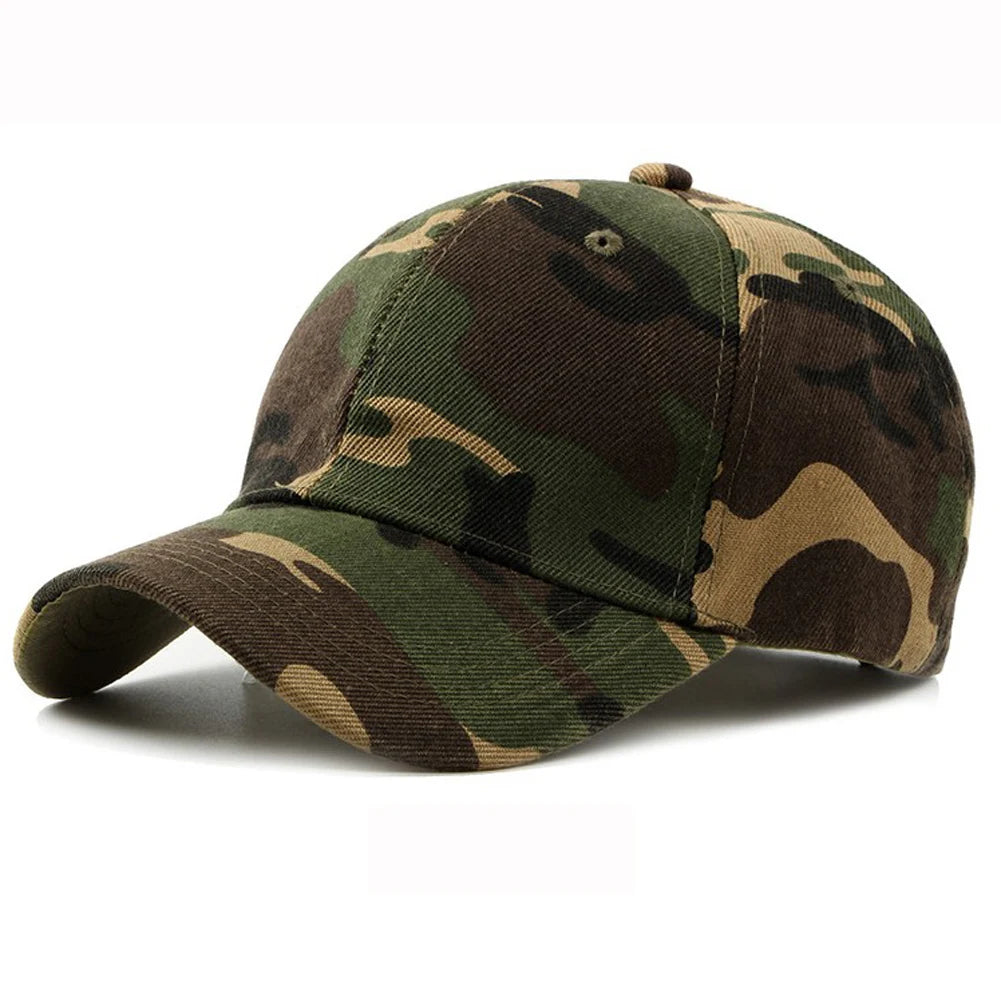Camouflage Military Baseball Caps Outdoor Sports Cap  Quick Drying Casual UV Protection Hat Sunshade Peak Unisex Baseball Hats