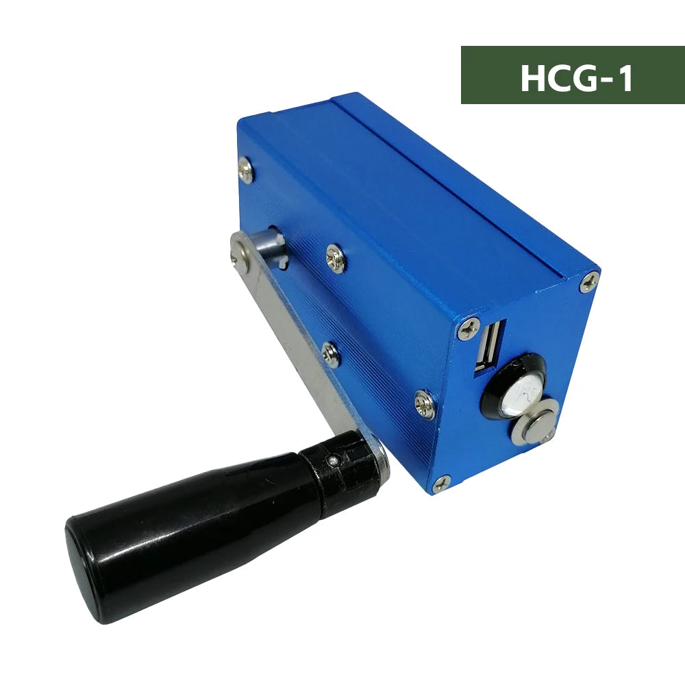 Hand Crank Generator Wilderness Survival Gear Emergency Charger Outdoor Portable Multifunctional Generator 5V USB Charger