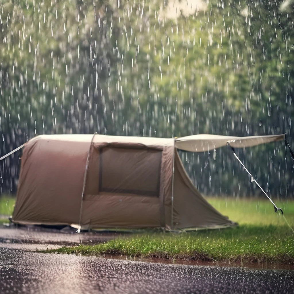 Outdoor Folding Portable Car Rear Awning Tent Multi-person Rainproof Pergola Camping Canopy Tent