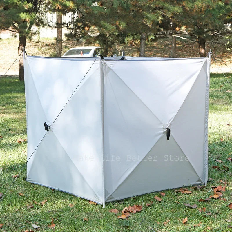 Camping Windscreen Tent Outdoor Cool Folding Windshield Canopy Tent Shelter  Windscreen Shelter Picnic Camping Windscreen