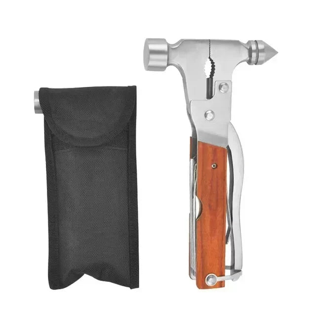 Multi Tools Practical Outdoor Multifunctional Axe Camping Survival First Aid Tool Life Saving Hammer Emergencia Glass Breaker