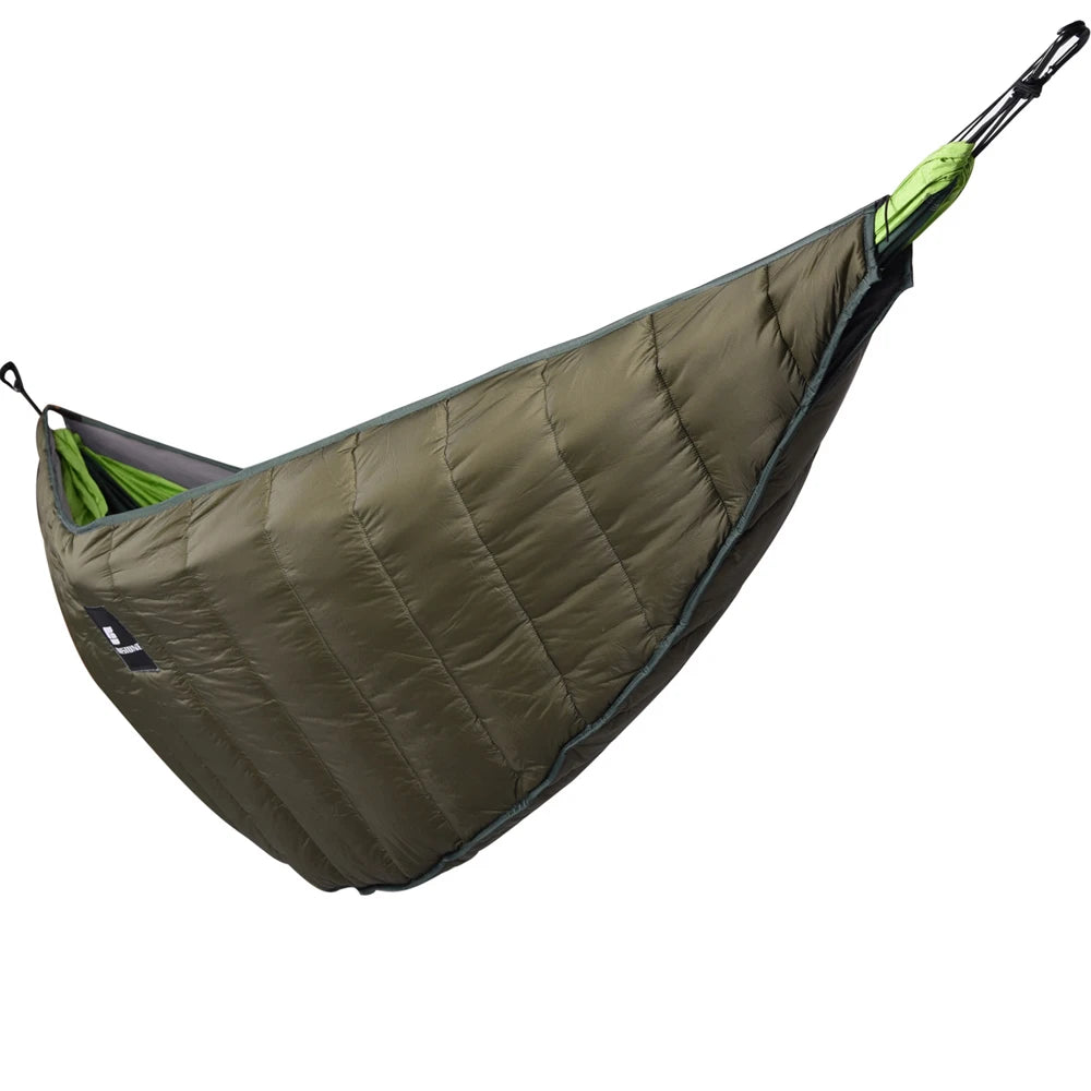 Ultralight Outdoor Camping Hammock Underquilt Portable Winter Warm Under Quilt Blanket Cotton Hammock Christmas Gift 2022 New In