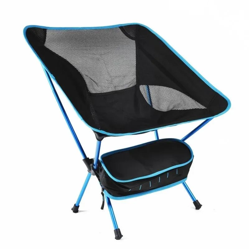 Outdoor Camping Chair Garden Beach Hiking Picnic Seat Portable Detachable Folding Fishing Chair Ultralight Camping Tools