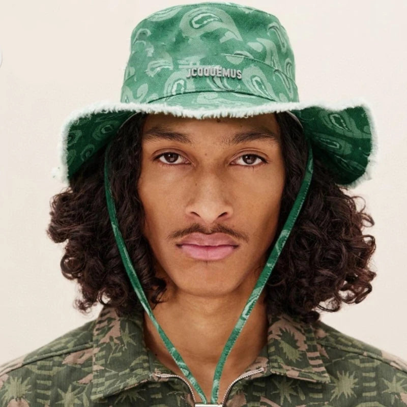 Fishing Hat Wide Brim Cover Sunshade Summer Must Have Item Colorful Painting Drop Shipping