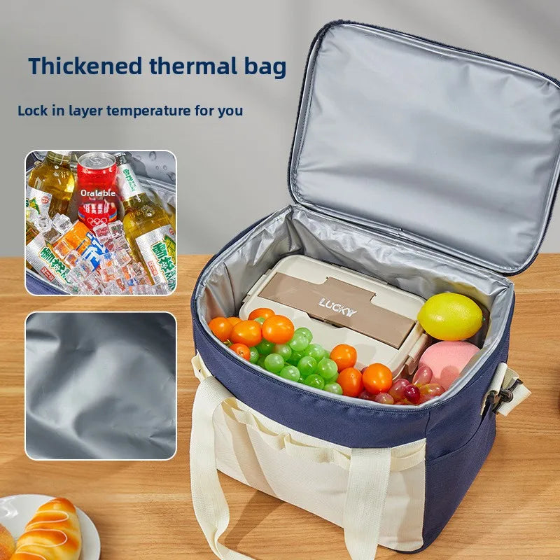 Camping insulation, large capacity picnic, portable outdoor, waterproof, cold insulation, freshness preservation