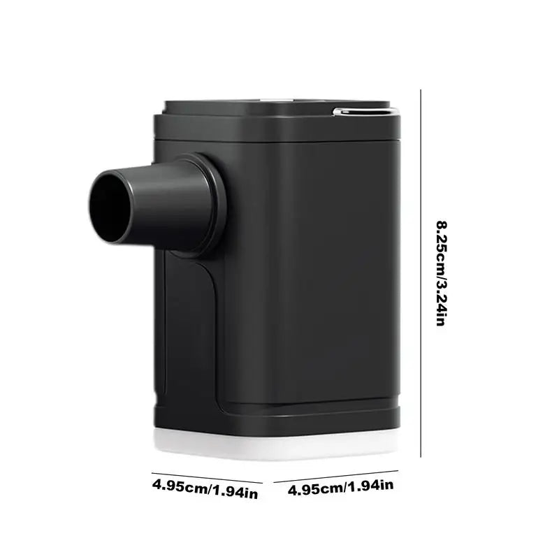 Air Mattress Pump Pool Camp Air Pump 1200mAh Large-Capacity Battery Electric Pumps Multi-Functional For Outdoor Camping Air Bed