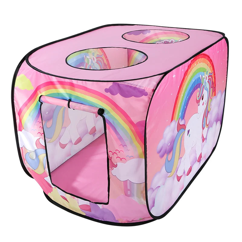 Children's Tent Game House Indoor and Outdoor No Installation Kindergarten Foldable Family Toy House