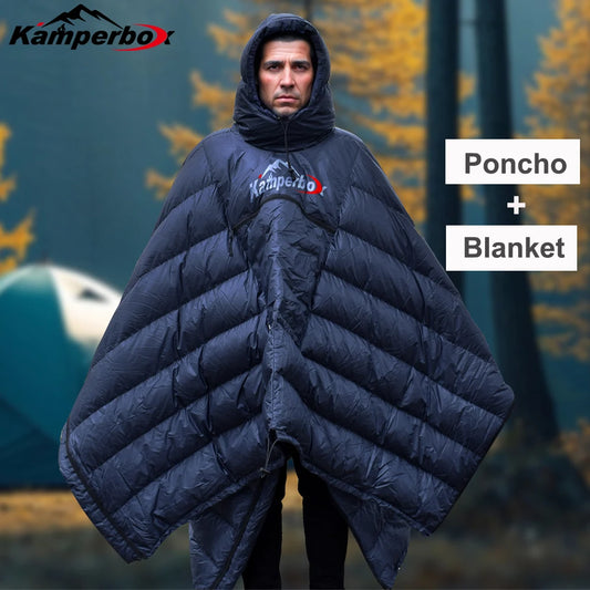Outdoors Winter Sleeping Bag Blanket  Winter Sleeping Bag Camping Blanket Camping Poncho Synthetic  PC600 Hiking Warm Sleeping