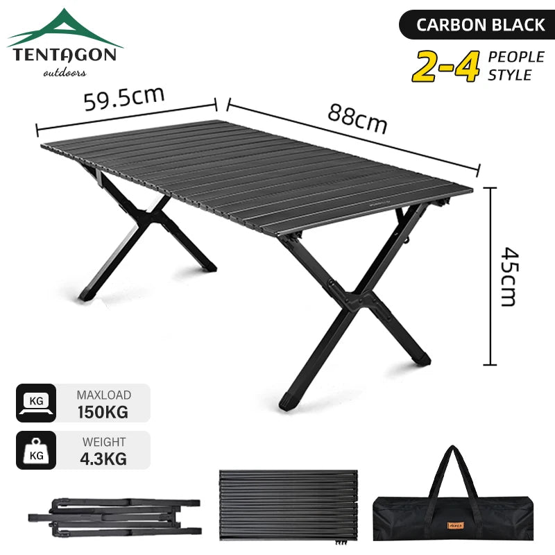 Camping Folding Table Mounted Rent House Picnic Table Portable Egg Roll Table Picnic Outdoor lightweight Camp BBQ Grill Table