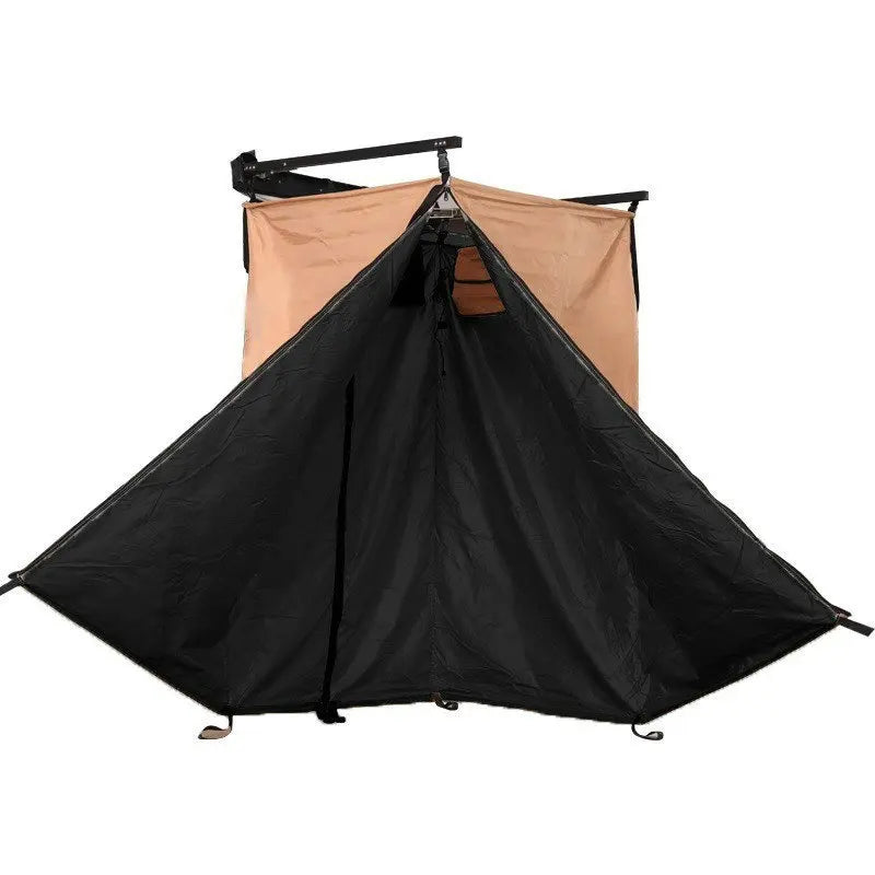 Custom Outdoor Car Side Bath Tent Shower Tent Car Bath Tent Folding Portable Camping Portable Toilet Changing