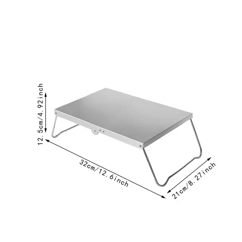 Premium Lightweight Outdoor Table – Foldable, Storage Bag & Multipurpose For Camping, Fishing & Garden