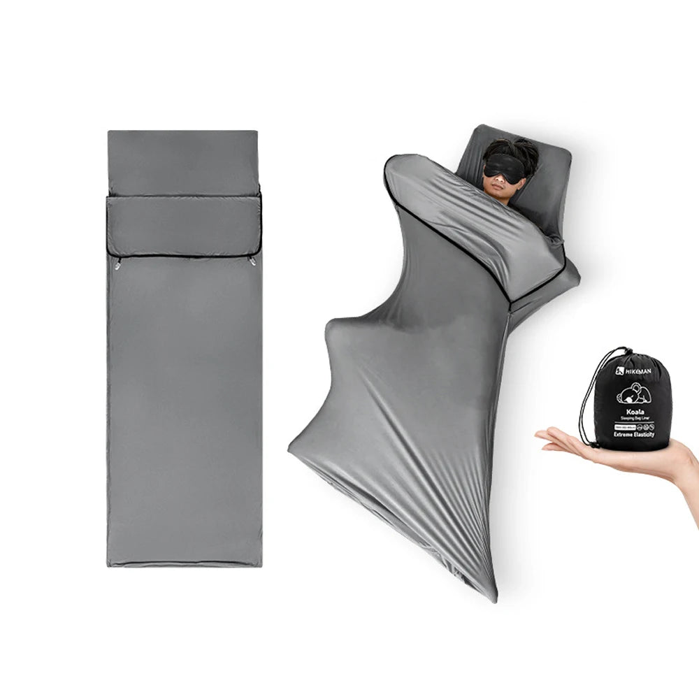 Sleeping Bag Liner Light Weight High Elastic Sleeping Bag Liner Outdoor Camping Travel Hotel Sleeping Bag Liner