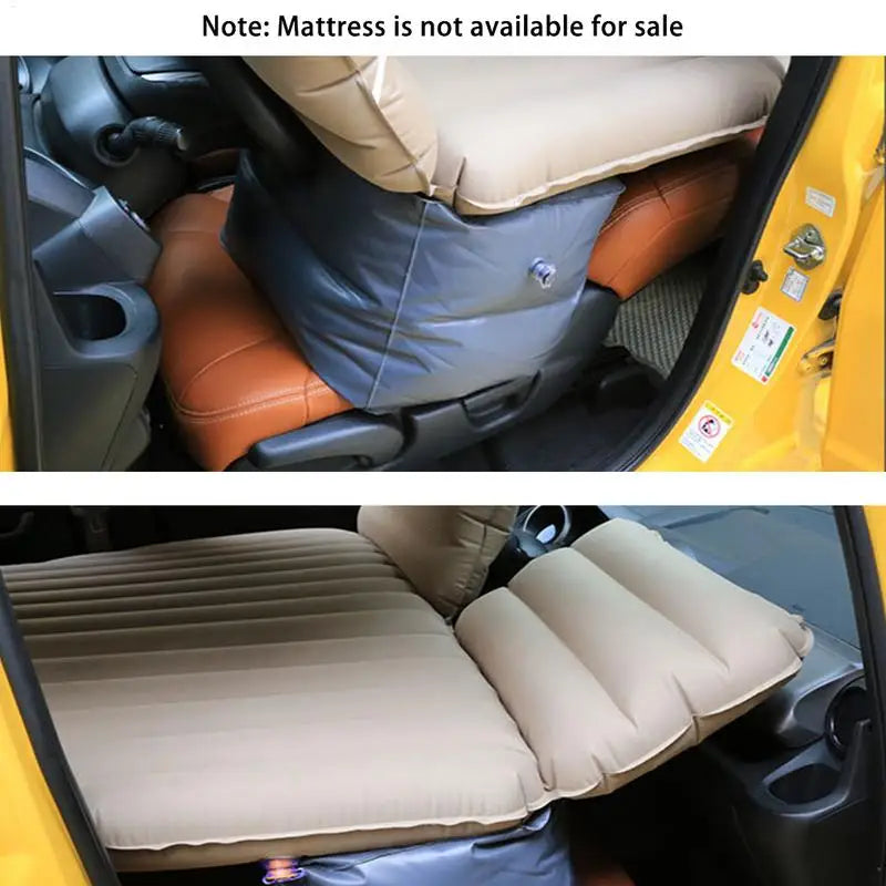 Car Inflatable Stool Cushion  Air Mattress  Ultimate Car Comfort Portable Cushion Rear Seat Gap Pad Auto Air Cushion Bed