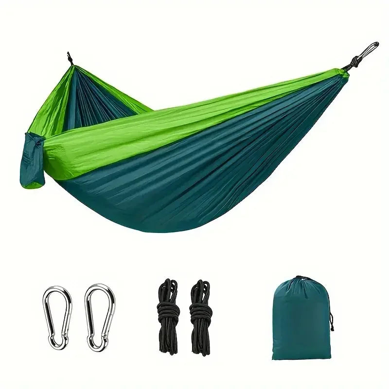 Hammock for Camping Hammocks Gear for The Outdoors Backpacking Survival or Travel Portable Lightweight Parachute Nylon