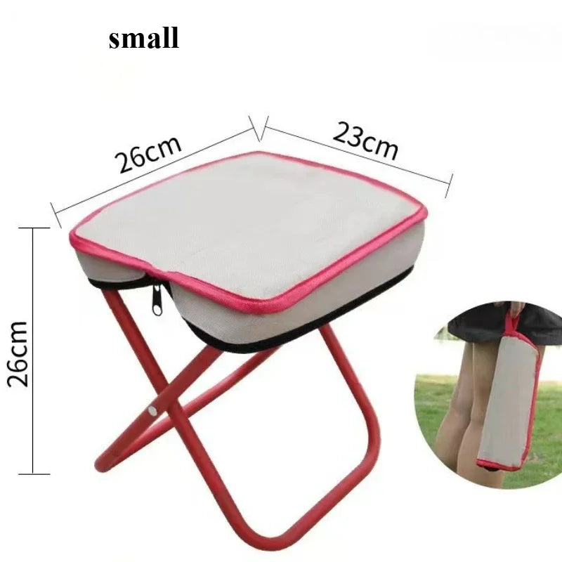 Outdoor Picnic Camping Folding Stool Portable Small Stool Park Picnic Fishing Small Stool Suitable for Outdoor Camping Picnic