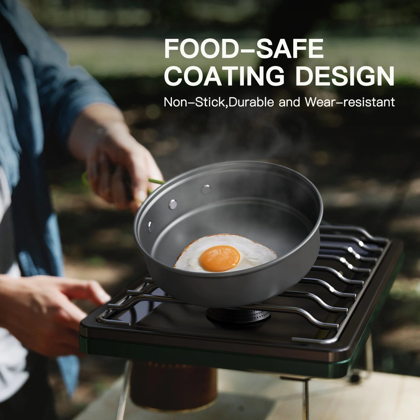 Camping Cookware Set Aluminum Portable Outdoor Tableware Cookset Cooking Kit Pan Bowl Kettle Pot Hiking BBQ Picnic Equipment