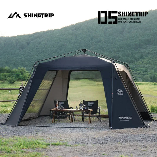 ShineTrip 05 Series Dome camping tent Quick Setup big tent camping car tent Oversized Canopy Waterproof Sunproof gazebo