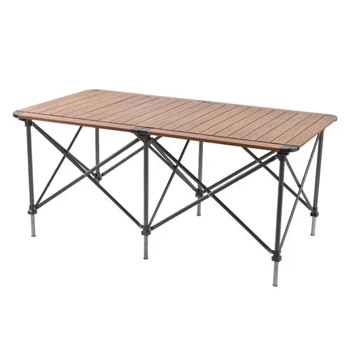 Beach Self-Driving Travel Barbecue Camping Outdoor Lifting Folding Table Aluminum Camping Picnic Table Portable Dining Table